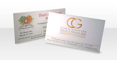 Business Card Printing and Design with Logo