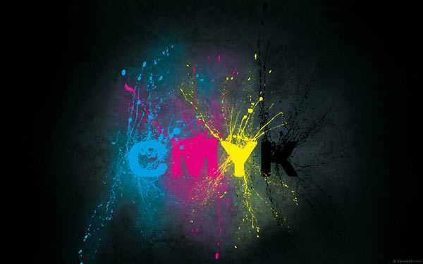 CMYK Splatter