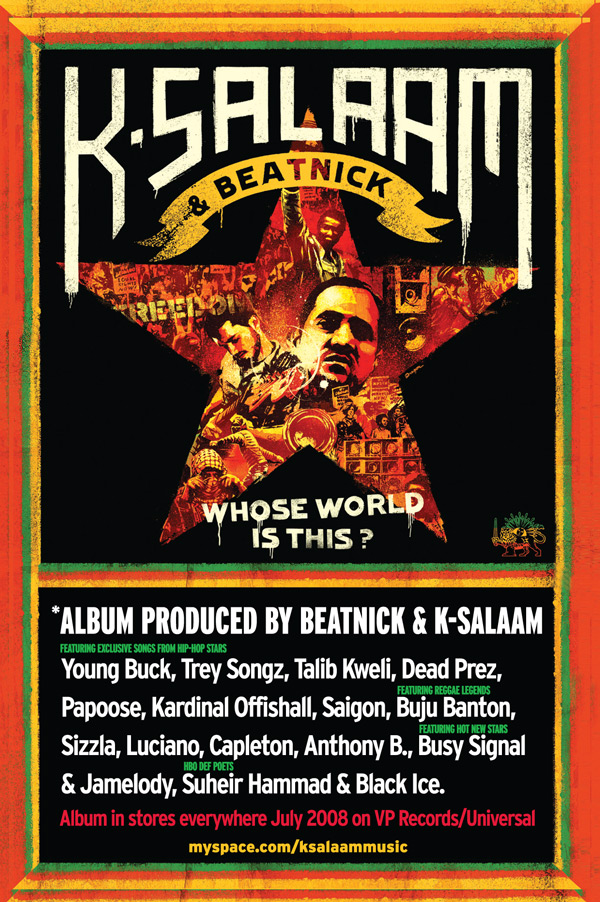 K-Salaam and Beatnick Poster