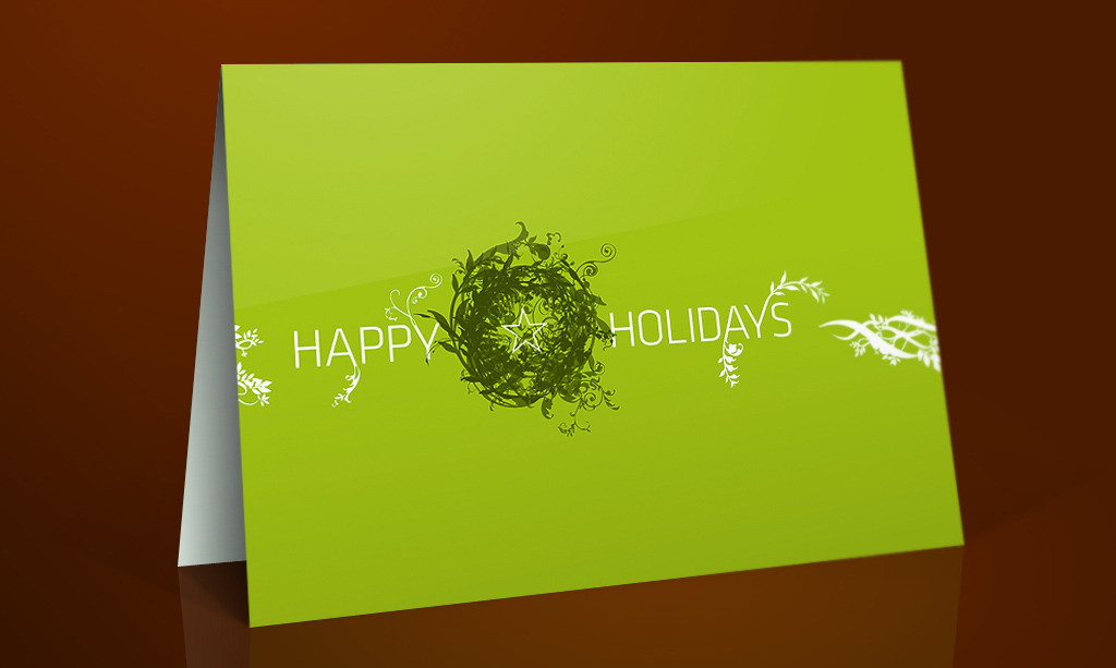 holiday card design inspiration