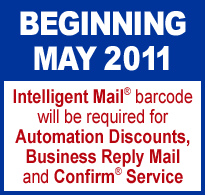Intelligent Mail Barcode Required May 2011