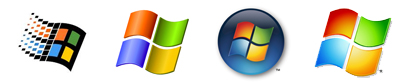 Windows Brand Identity Variations