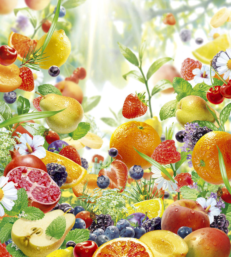 FRUIT RAIN by illugraphy