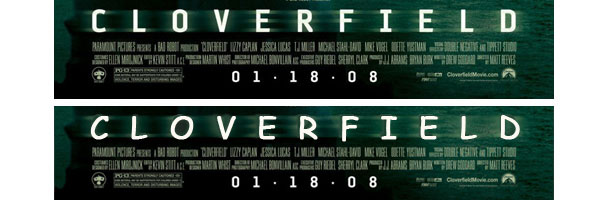 Cloverfield Poster with Comic Sans