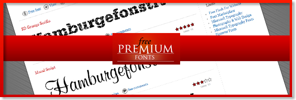 Free Premium Fonts Free Commercial-use Fonts