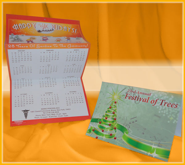 Calendar and Invitation Greeting Cards