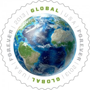 USPS Global Forever Stamp 2013