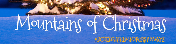 Mountains of Christmas Free Font for Commercial Use