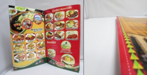 Laminated Menu