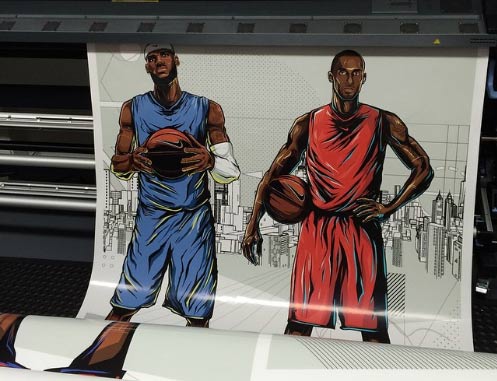 paper posters basketball players | mmprint.com