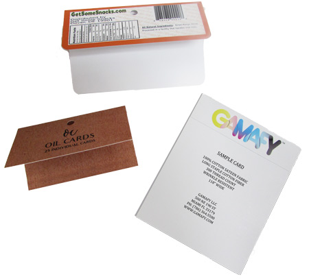 uneven fold header cards | mmprint.com