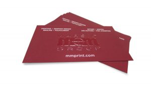 Thermography Business Cards