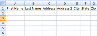 Creating An Excel Data List For Variable Data - Personalized Printing ...