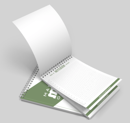 publikum våben Overtræder Custom Notebook Printing | Company & Personal Notebooks | mmprint