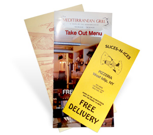 Menus deals take away