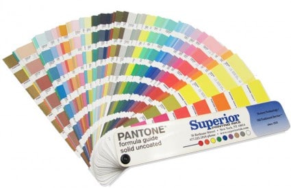 cmyk pantone color chart