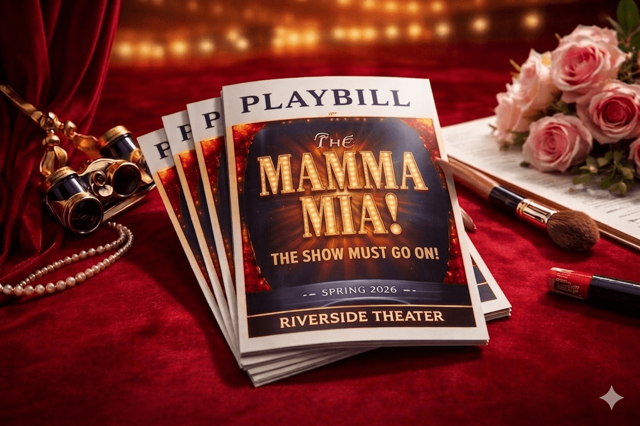 Theatre and Recital Playbill Printing with Stage Props and Programs