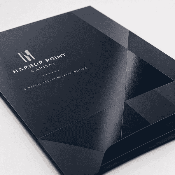 Glossy dark custom folder